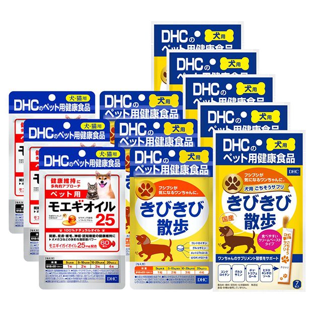 DHC ペット用 モエギオイル25 犬猫用 60粒 サプリメント