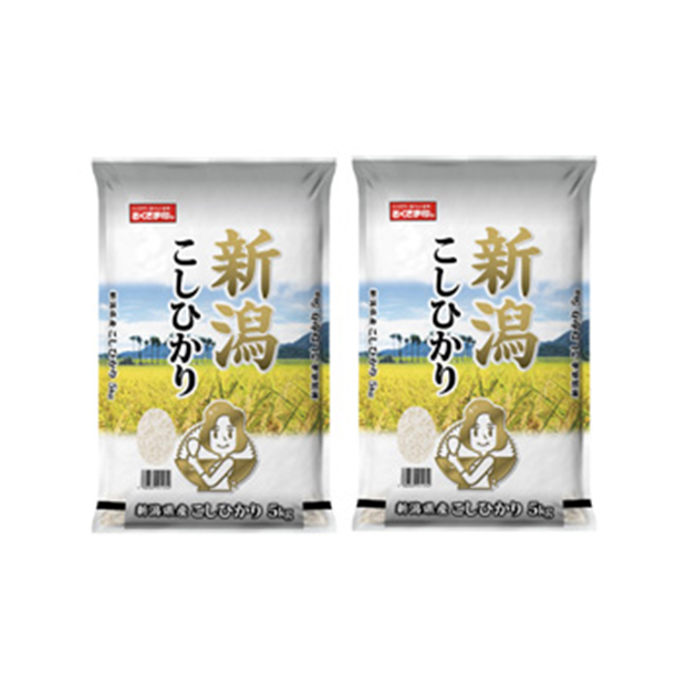 〔米匠庵〕新潟県産こしひかり5kg×2