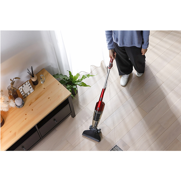 〔ツインバード〕サイクロンスティック型クリーナー