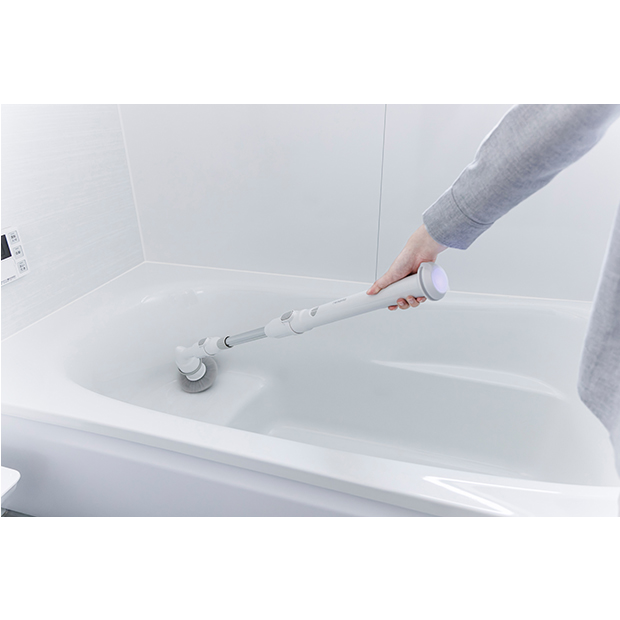 〔ツインバード〕充電式バスポリッシャー