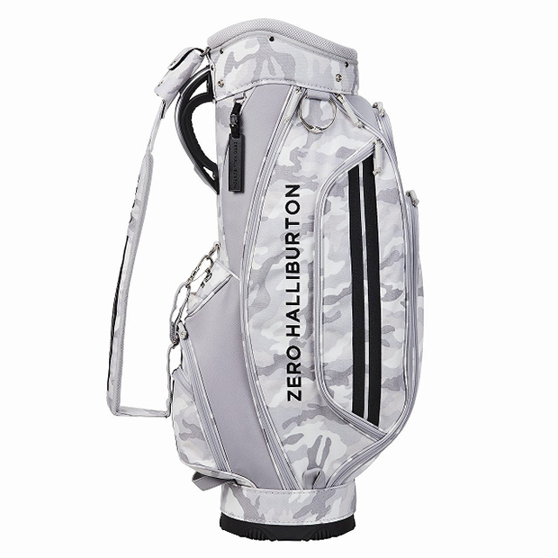 〔ゼロハリバートン〕キャディーバッグ ホワイトカモ 82376-06