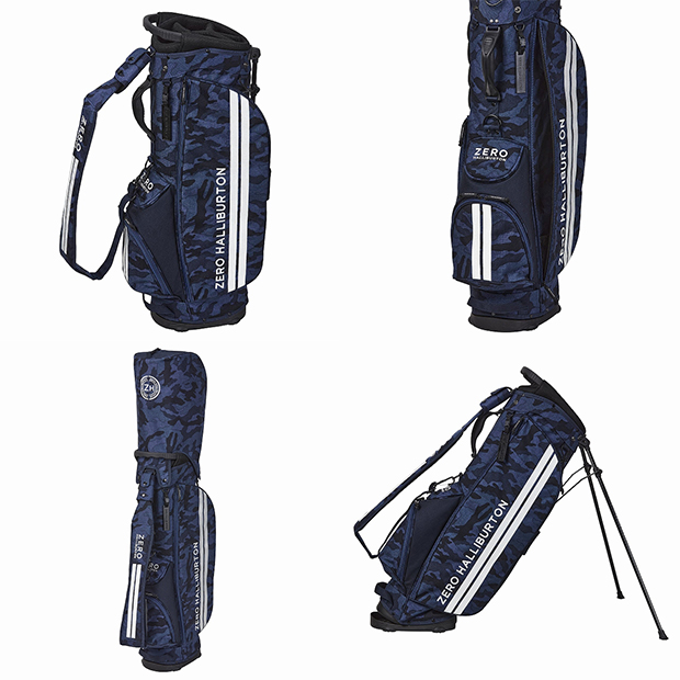 〔ゼロハリバートン〕スタンドバッグ ネイビーカモ 82377-13