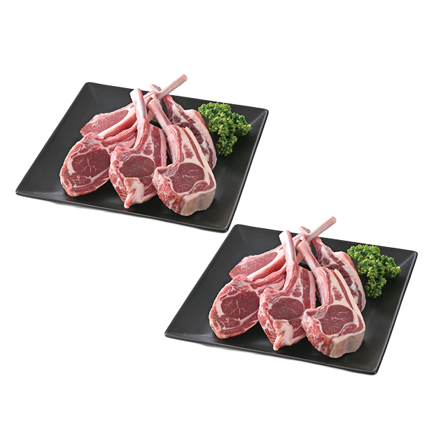 〔肉の山本〕ラムフレンチラック(カット10本入り)