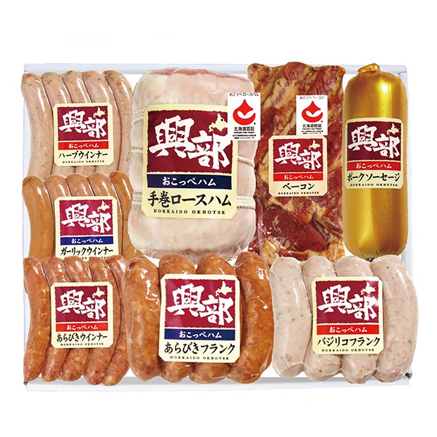 〔オホーツククリーンミート〕北海道おこっぺハム詰合せ