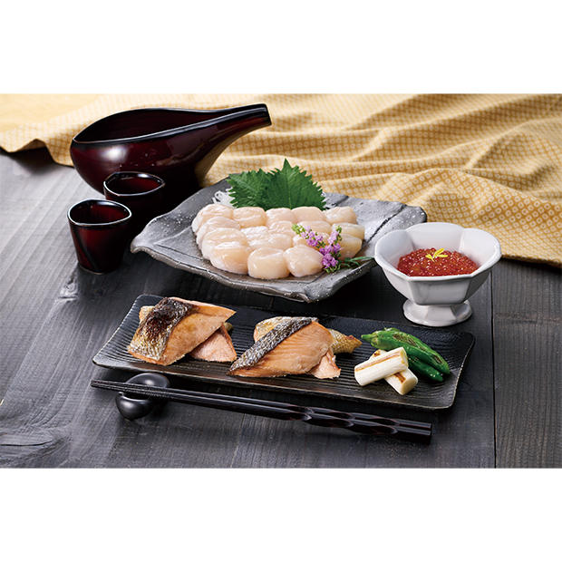 〔カネサン佐藤水産〕北海海鮮セット(A)R