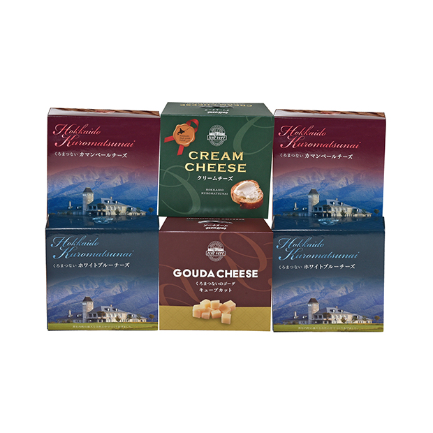 〔トワ・ヴェール〕4種のくろまつないチーズギフト 6個セット