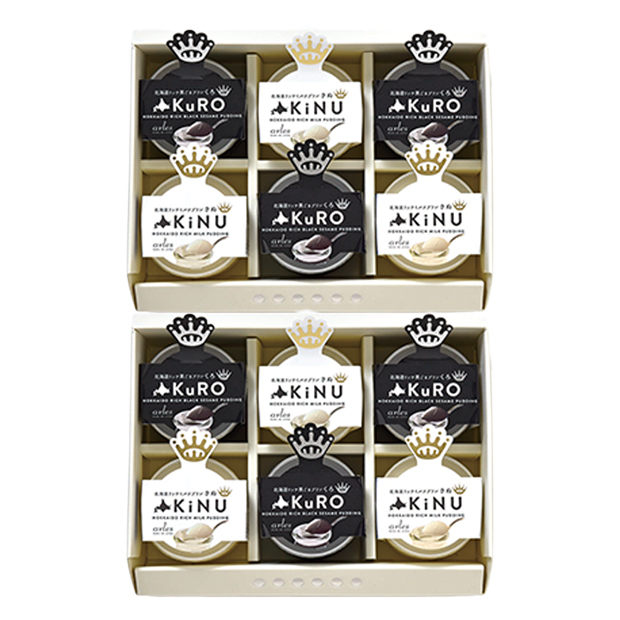 〔ベイクド・アルル〕北海道リッチプリン 2種12個セット