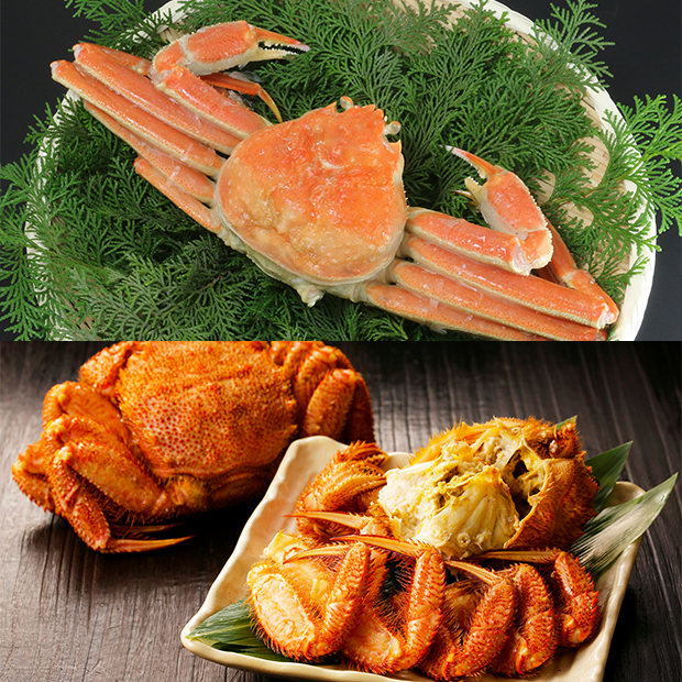 北海かにくらべ(ずわい蟹&毛蟹)