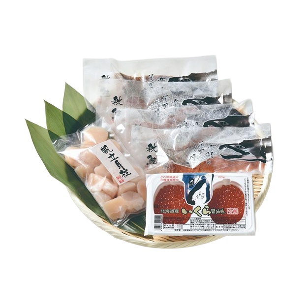 〔カネサン佐藤水産〕北海海鮮セット(A)R