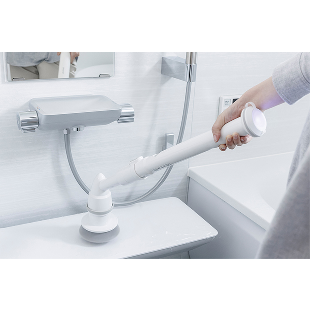 〔ツインバード〕充電式バスポリッシャー