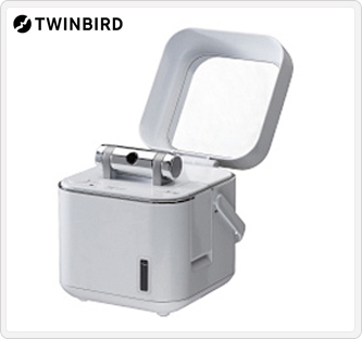 〔ツインバード〕フェイススチーマー