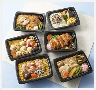 〔JAL 特製 機内食 BISTRO de SKY〕第15弾彩り御膳シリーズ 6種セット(コンソメスープ付き)