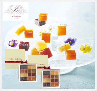 〔ル・ボヌール パリス〕パート・ドゥ・フリュイ(16粒×2箱)