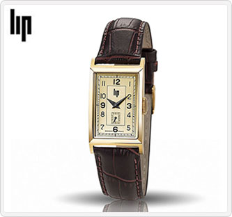 リップ チャーチル T18 レディースウォッチ SS クォーツ カーフ茶レザーベルト 671006