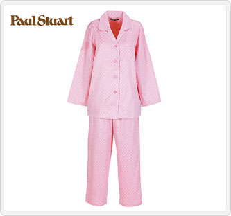 〔ポール・スチュアート〕レディースパジャマ Lサイズ ピンク