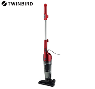 〔ツインバード〕サイクロンスティック型クリーナー