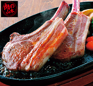 〔肉の山本〕ラムフレンチラック(カット10本入り)