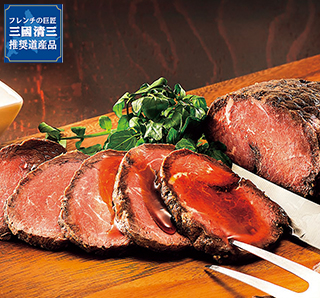 〔三國清三セレクション〕三國推奨 北海道産牛ローストビーフ&焼豚セット