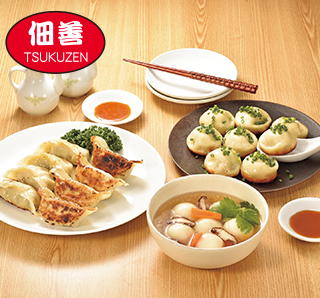 〔佃善〕じゃが豚・ジャンボ餃子 各2個セット