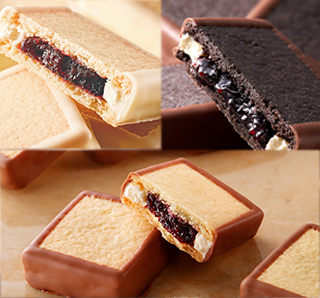 〔もりもと〕ハスカップジュエリー 3種詰合せ 15個入り