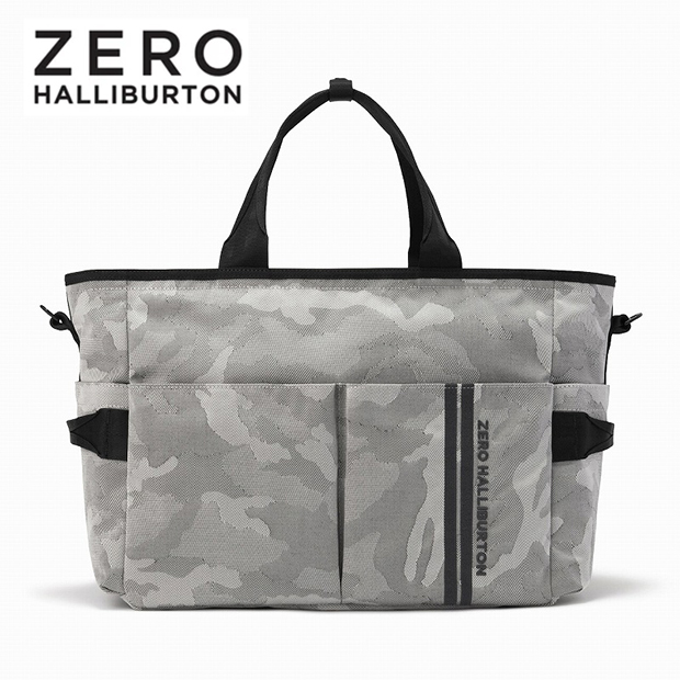 〔ゼロハリバートン〕JCロッカートート グレーカモ 85253