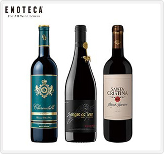 〔エノテカ〕ヨーロッパ厳選ワインセット