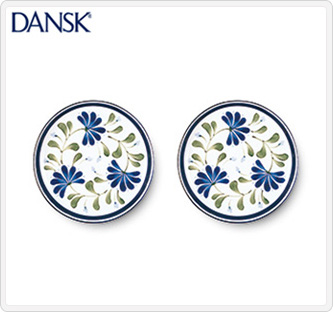 〔ダンスク〕セージソング ペアサラダプレート