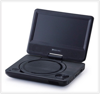 7インチ ポータブルDVDプレーヤー