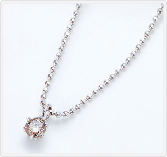 シンプルダイヤペンダント