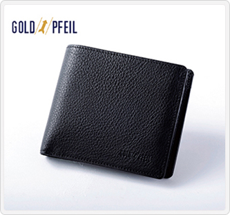 〔ゴールドファイル〕折財布