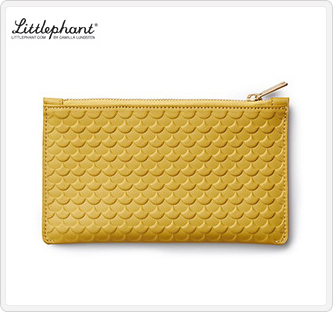 〔リトルファント〕ポーチウォレット(イエロー)
