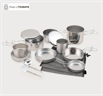 〔Made in TSUBAME〕ツーリングクッカー13PCセット