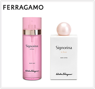〔サルヴァトーレ フェラガモ〕シニョリーナ イン フィオーレ ボディローション&ミスト