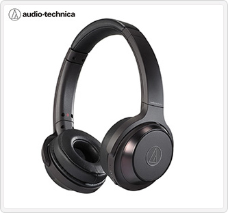〔オーディオテクニカ〕ワイヤレスヘッドホン ブラック