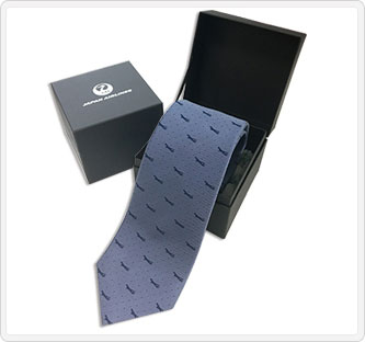 〔JALオリジナル〕ネクタイ ブルーグレー