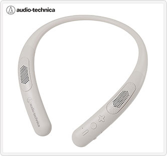 〔オーディオテクニカ〕ワイヤレスネックスピーカー