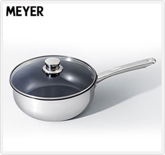 〔MEYER〕マキシム 蓋付ディープパン 24cm