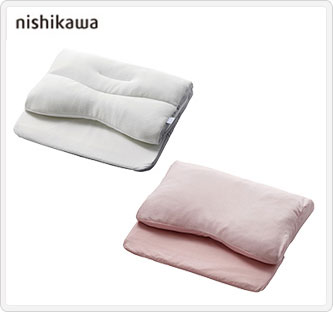 〔西川〕医師がすすめる健康枕 もっと肩楽寝プレミアム(低め)+専用ピロケース