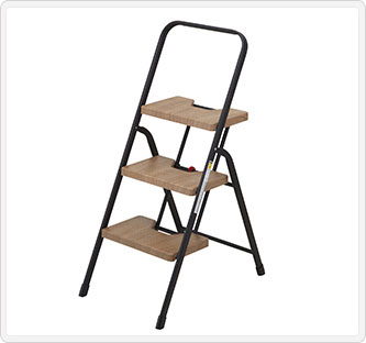 〔FOLDING STEP〕フォールディングステップ3段 オーク