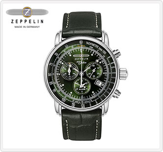 〔ZEPPELIN〕 100周年記念モデル グリーン(8680-4)