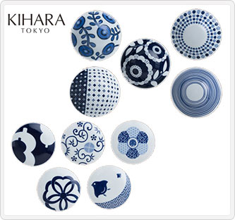 〔KIHARA〕波佐見焼 ボウル+豆皿セット