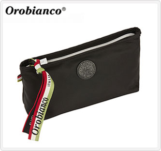 〔オロビアンコ〕マルチポーチ ブラック(91312-01)