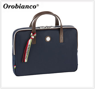 〔オロビアンコ〕ブリーフバッグ ネイビー(91314-03)