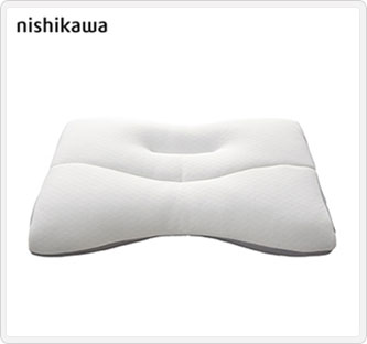 〔西川〕医師がすすめる健康枕 もっと肩楽寝(高め)+ピローケース