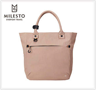 〔ミレスト〕TROT トートバッグ ベージュ