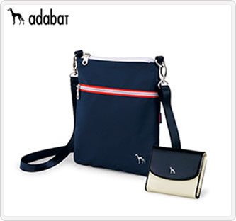〔アダバット〕ショルダーバッグ・財布セット