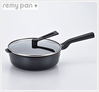 〔remy〕レミパンプラス ブラック