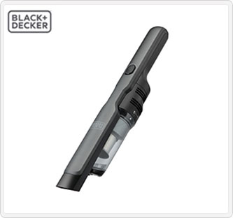 〔ブラック+デッカー〕10.8Vハンディクリーナースリムサイクロン
