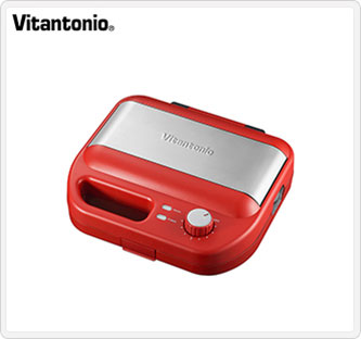 〔ビタントニオ〕ワッフル&ホットサンドベーカー