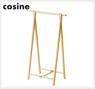 〔コサイン〕ドレスラック S(メープル)
